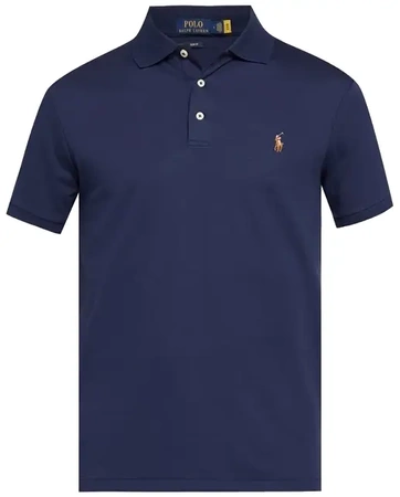 Koszulka polo z krótkim rękawem POLO RALPH LAUREN t-shirt granatowy r. M