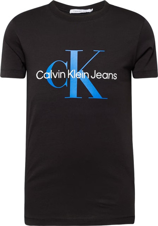 Męska koszulka z krótkim rękawem czarny T-shirt CALVIN KLEIN JEANS r. S