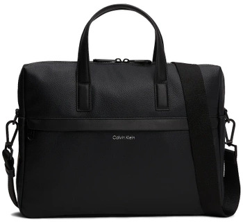 CALVIN KLEIN torba na laptopa teczka aktówka czarna torba męska