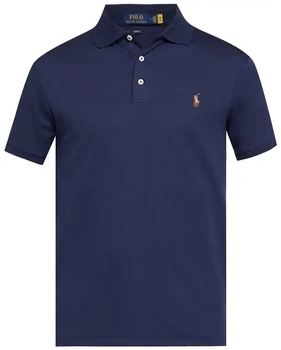 Koszulka polo z krótkim rękawem POLO RALPH LAUREN t-shirt granatowy r. M