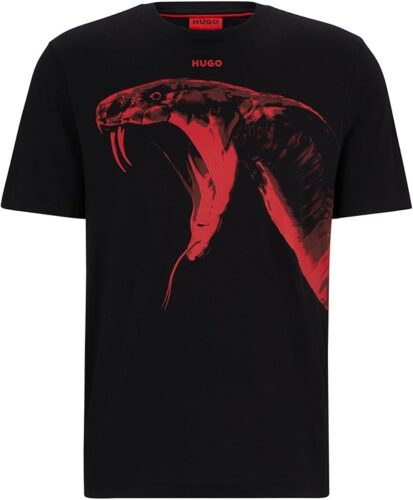 HUGO BOSS koszulka męska z krótkim rękawem t-shirt bawełniany sportowy r. M