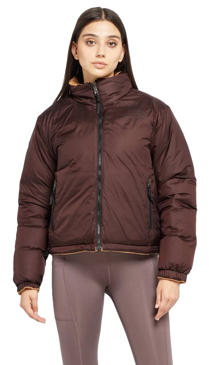 Kurtka zimowa puchowa damska THE NORTH FACE Reversible Nuptse r. S - obrazek 2