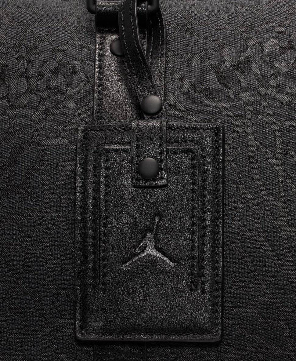 Torba sportowa męska NIKE JORDAN czarna pojemna duża podróżna - obrazek 4