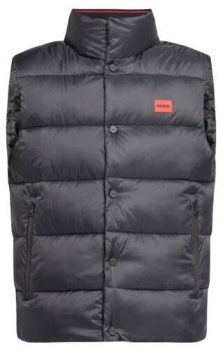 Bezrękawnik męski HUGO BOSS kamizelka pikowana sportowa bez kaptura r. L