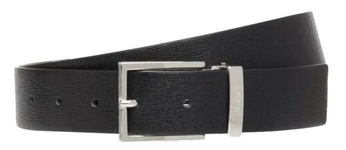 Pasek skórzany męski HUGO BOSS klasyczny skórzany skóra naturalna r. 110